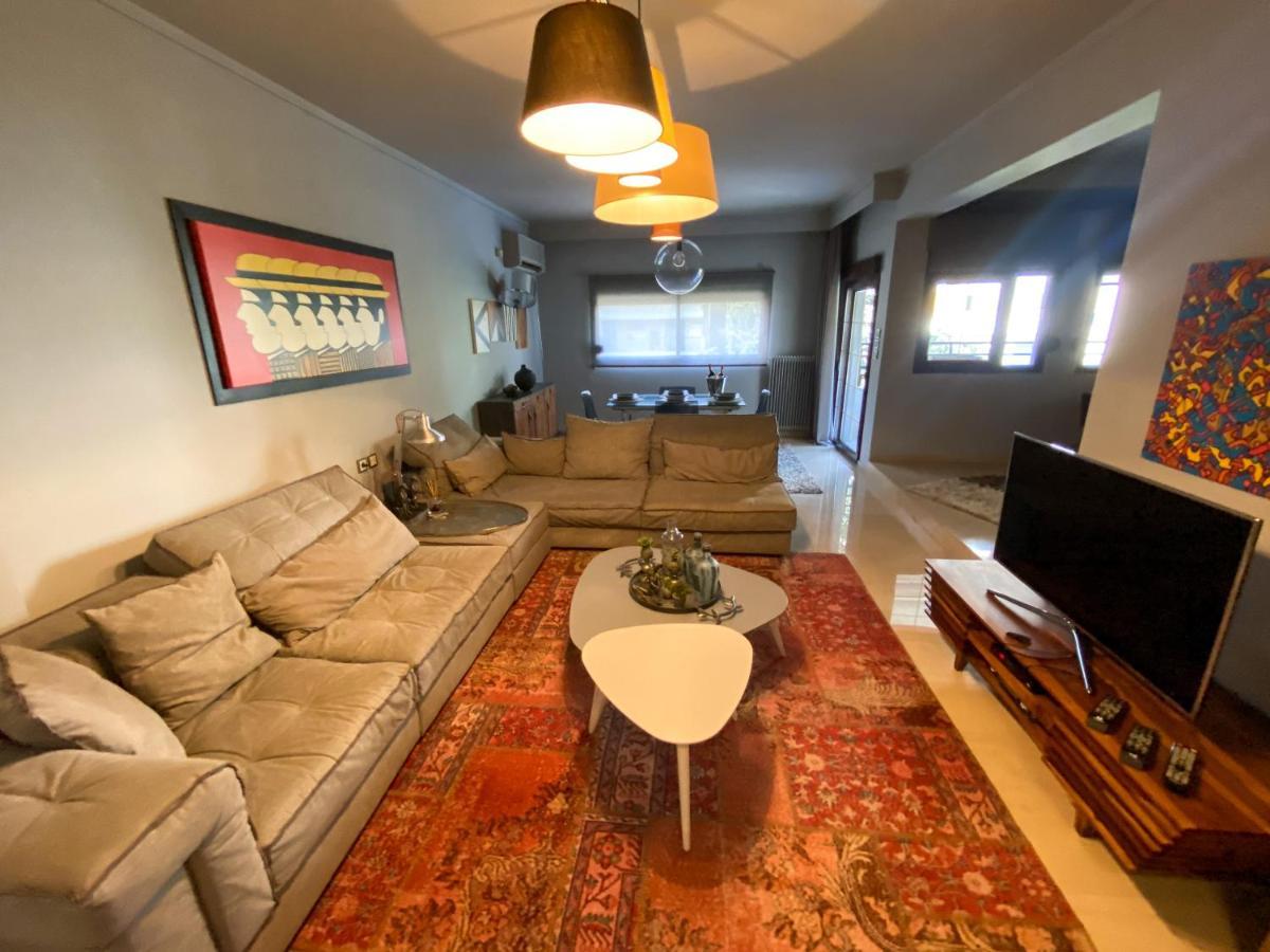 Lovely Luxurious Modern Apartment In Thessaloníki Luaran gambar