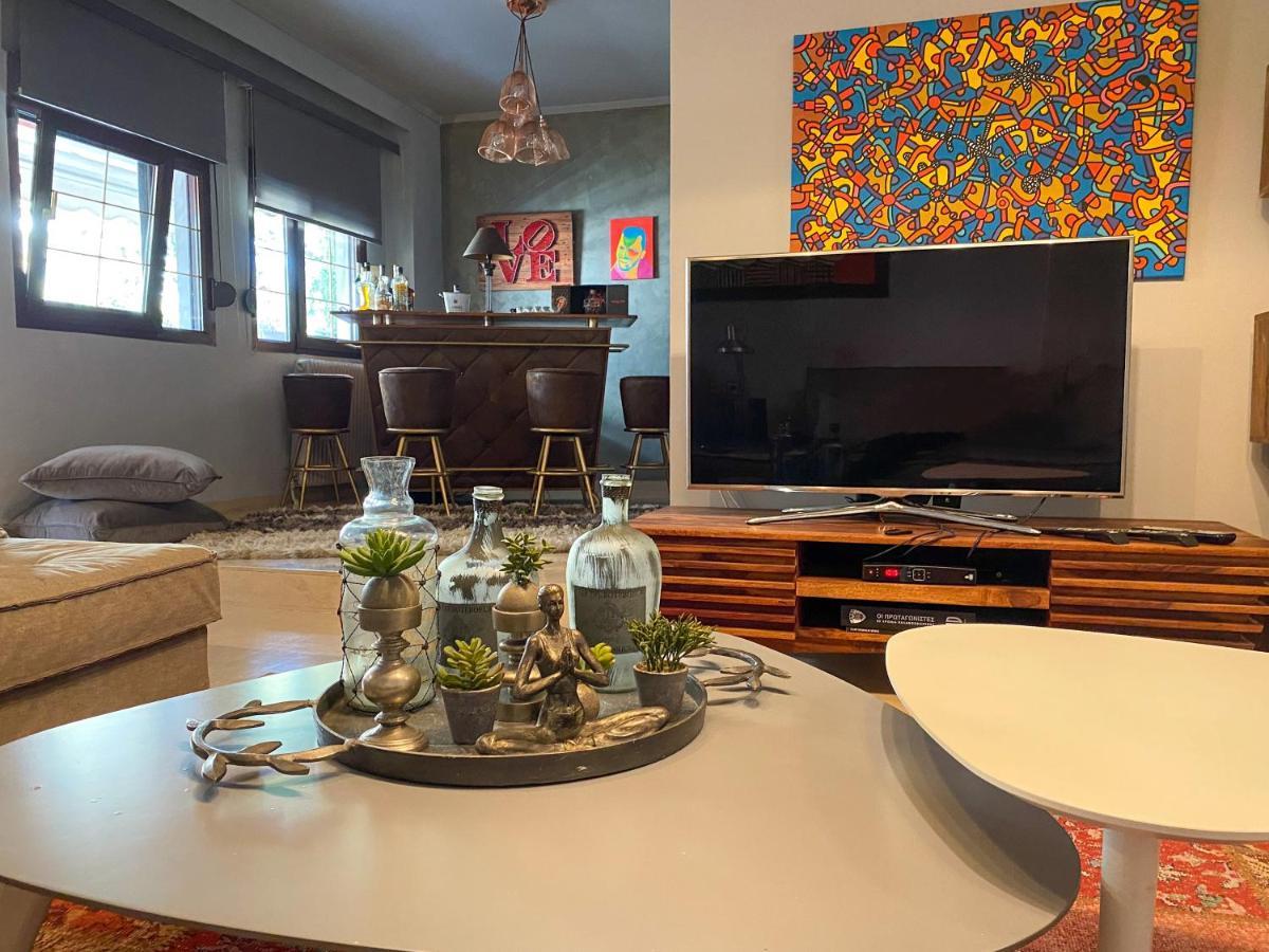 Lovely Luxurious Modern Apartment In Thessaloníki Luaran gambar